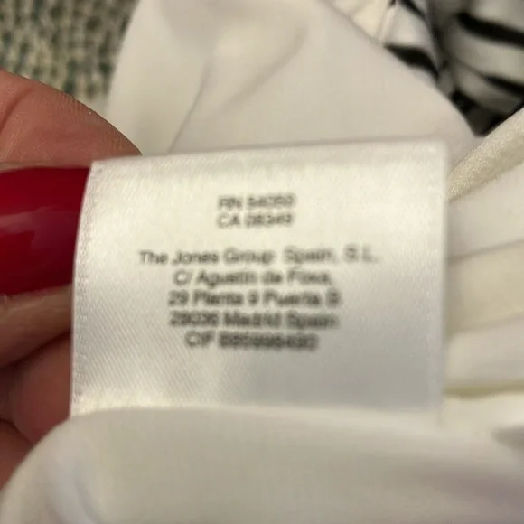 Anne Klein Black and White Sheath swing Dress - Picture 8 of 8